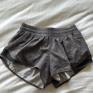 Lululemon grey running shorts